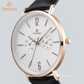 Mens Business Casual Watches Water Resistant Leather Quartz Watch 72646